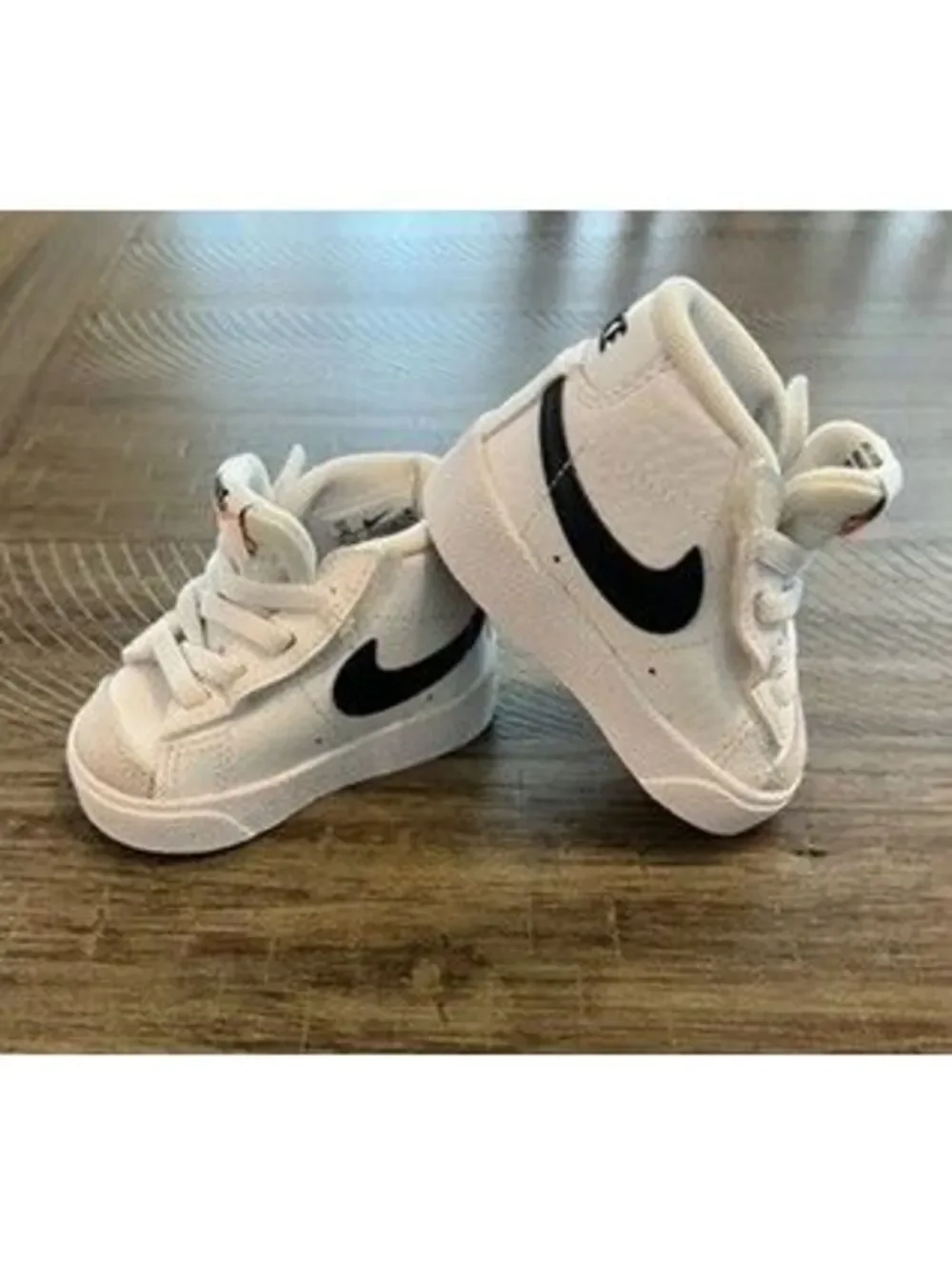 Nike Blazer Mid '77 White/Black 2c with box - Picture 1 of 9